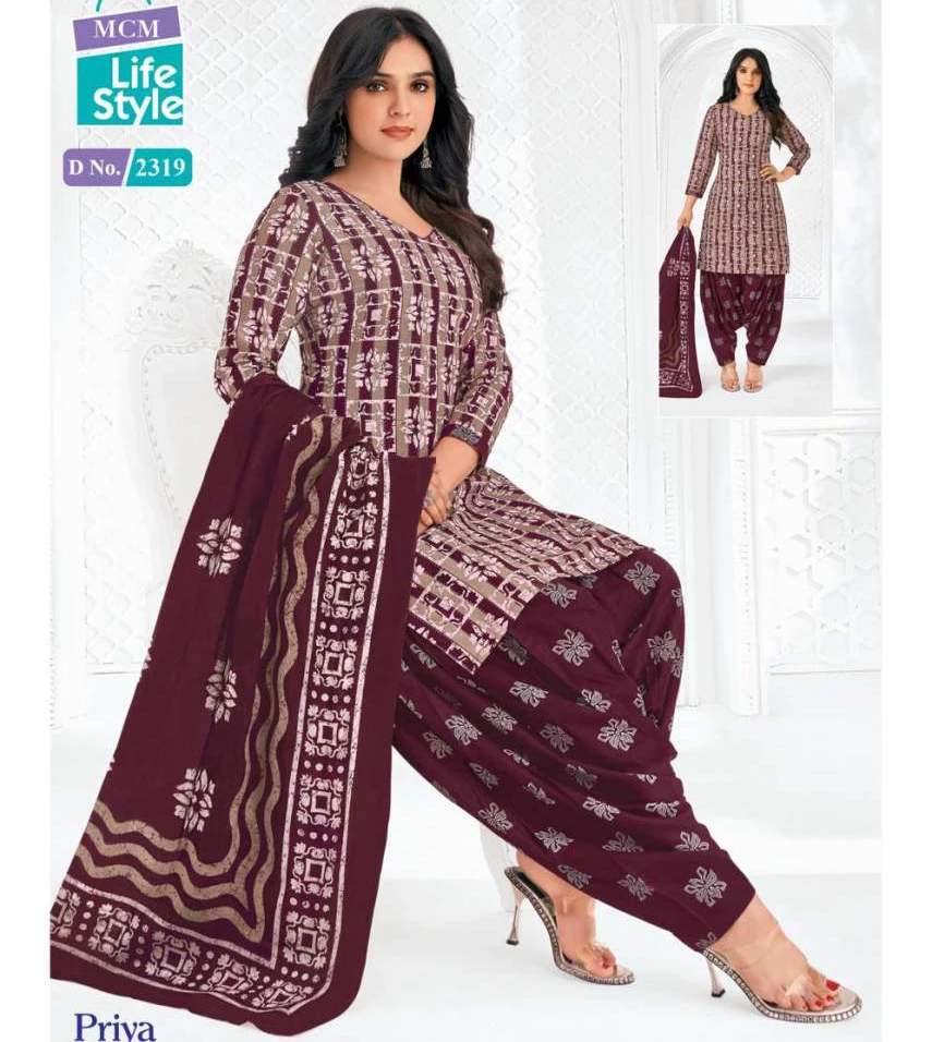 MCM Lifestyle Priya Vol-23 - Dress Material